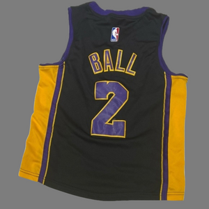 Lorenzo Ball Los Angeles Lakers Swingman Adidas Basketball Jersey